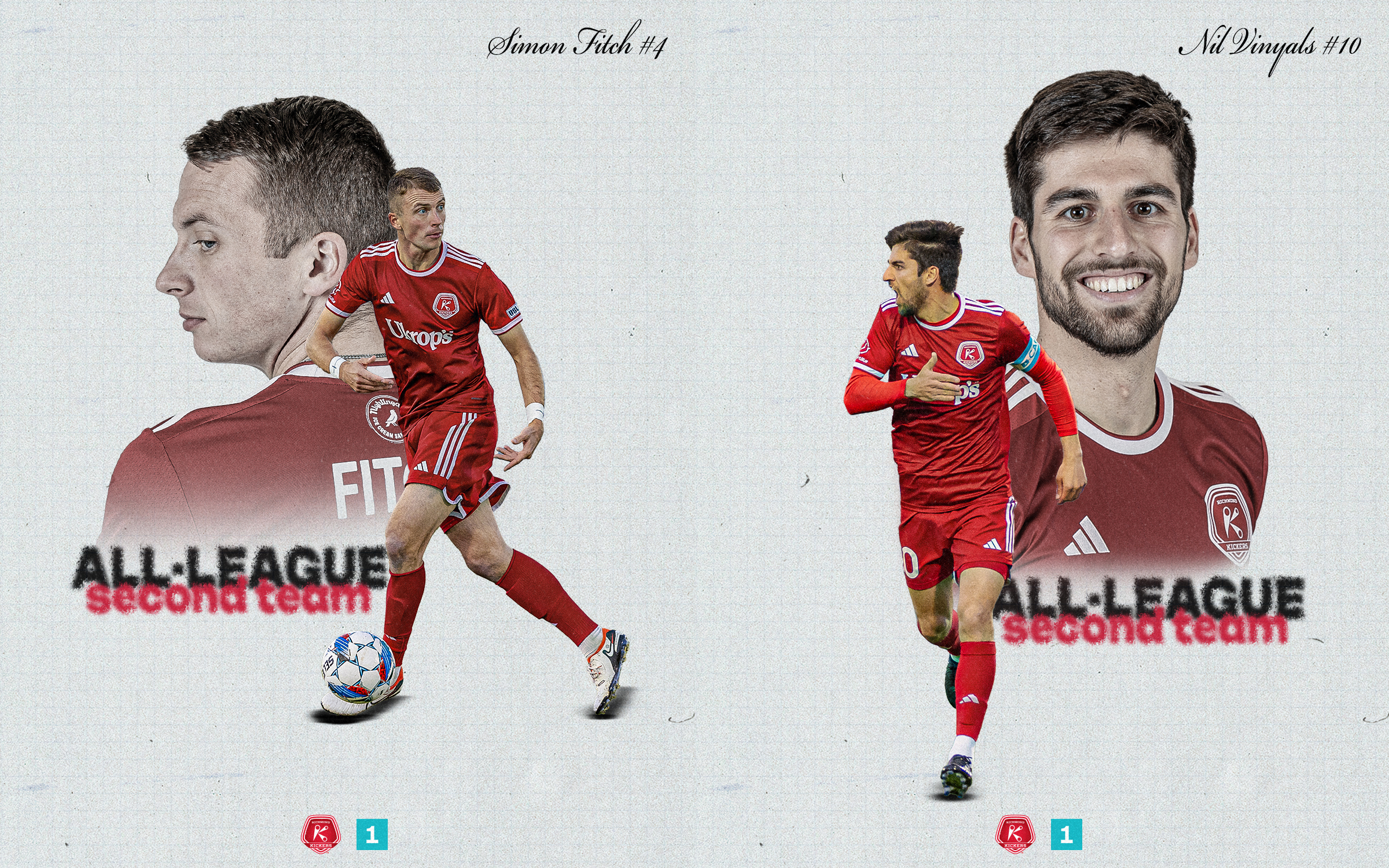 Simon Fitch and Nil Vinyals Named to USL League One All-League Second Team featured image